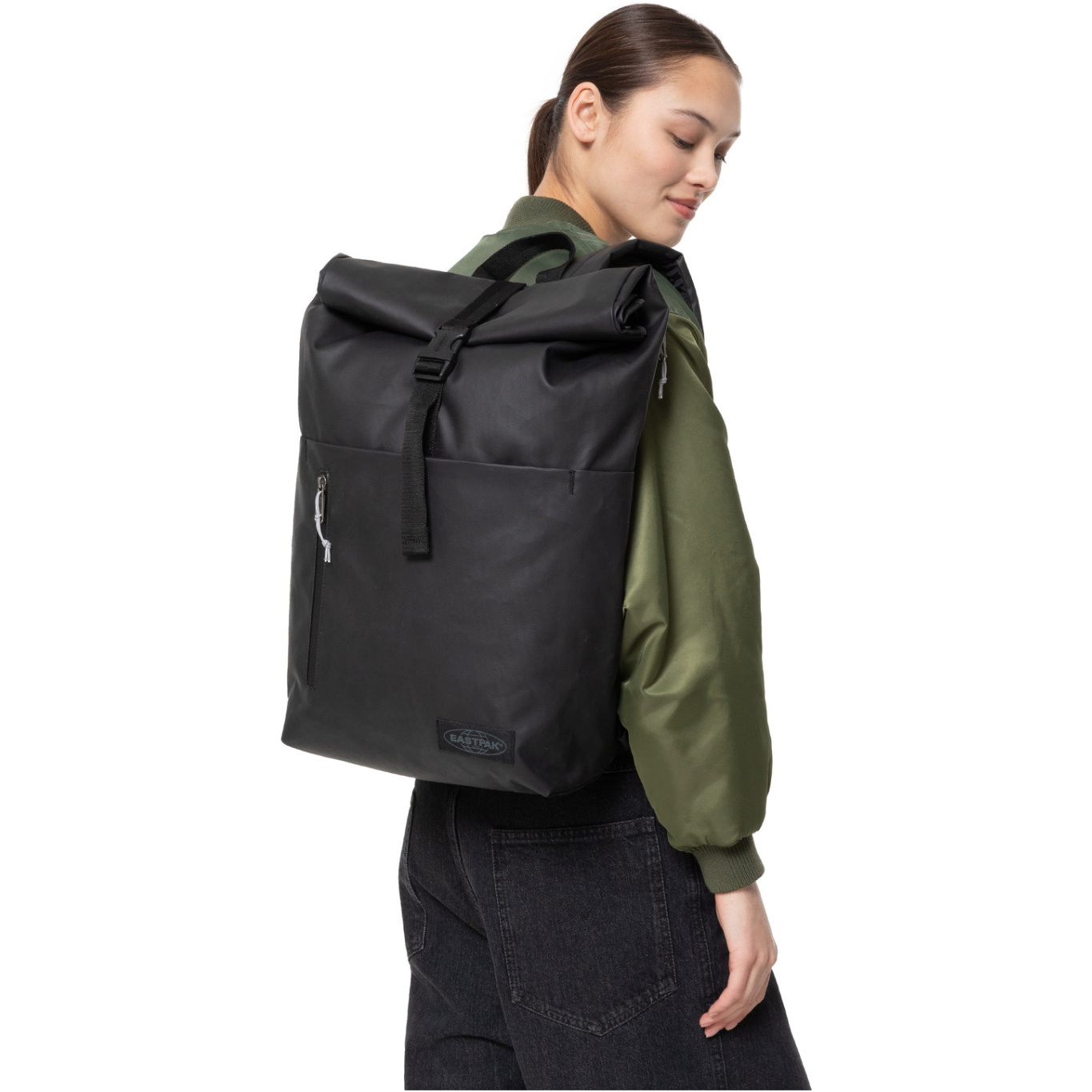 2026 Eastpak Tarp Uproll Backpack EK0A5BGF4Y81 - Black
